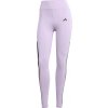 Dámske legíny adidas, OPTIME 3-STRIPES FULL-LENGTH 1/1 Fialová,Čierna XL