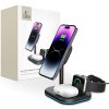 Tech-Protect QI15W-A27 3IN1 MAGNETIC MAGSAFE WIRELESS CHARGER čierna