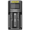 Nitecore UM2 inteligentná USB nabíjačka pre 2x Li-ion, LiFePO4, IMR, Ni-MH, Ni-Cd