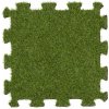 MULTY HOME Gumová podložka umelý trávnik - puzzle 40x40 cm