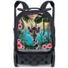 Školská a cestovná taška na kolieskach Nikidom Roller UP Safari (19 l), Čierna