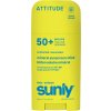 ATTITUDE Sunly Detský minerálny opaľovací krém, SPF 50+, Bez vône, 60 g