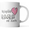 Sablio Hrnek Nejlepší máma na světě - 200 ml - espresso
