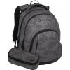 Študentský set Bagmaster LINCOLN 24 A šedý - batoh a peračník etue