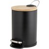 Douceur d`Interieur Odpadkový koš s tlumeným zavíráním, bambus, 3 l, MOBELLE