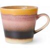 HK living Kameninový hrnček na cappuccino 70's Sunset 300 ml