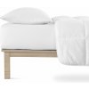 Biela napínacia plachta jersey 180x200 cm Boxspring – Andrea Simone