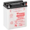 YUASA startovací baterie YB12A-B
