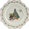 Kaemingk Tanier s medvedím vianočným motívom Variant: priemer 26,3cm