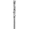Tyč na rozbíjanie piňaty metalická strieborná 40 cm