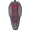 páteřový chránič NUCLEON FLEX PROi vkládací s prodlouženou spodní částí, ALPINESTARS (transparentní/šedá/červená, vel. L)