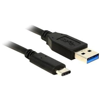 Delock 83870 USB (USB 3.1, Gen 2) Typ A samec > USB Type-C, 1m, černý