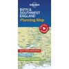 Lonely Planet Bath & Southwest England Planning Map Lonely PlanetSheet map folded