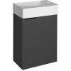 SAPHO LATUS XII umývadlová skrinka 35,5x50x20cm, antracitový mat LT112-3434