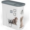 Zásobník Curver na krmivo 1,5 kg / 2 l Cats