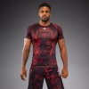 Rashguard VENUM Kr. rukáv 20th Anniversary - černo/červený