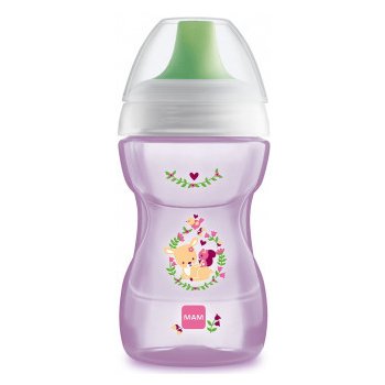 Mam hrnček na učenie Fun to drink cup Guardian 270 ml ružový