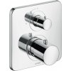 Axor Citterio M - Termostatická batéria pod omietku s uzatváracím ventilom, chróm 34705000