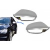 KITT Specials Complete Housing Mirror Covers suitable for Audi A6 4G C7 (2011-2018) Limousine Avant Extinction Aluminium RS6 Design With Side Assist