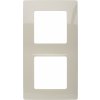 Legrand Double Frame Niloe Cream 665012