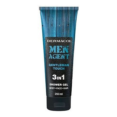 Dermacol Men Agent Gentleman Touch sprchový gél 3v1 30 ml