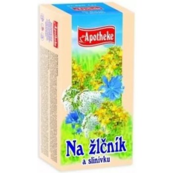 Apotheke čaj NA ŽLČNÍK A SLINIVKU 20 x 1,5 g