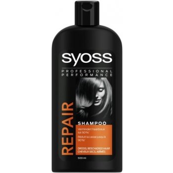 Syoss Repair Therapy šampón pre suché a poškodené vlasy 500 ml