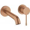 GROHE GROHE 19408DL1 - Dvojotvorová umývadlová batéria ESSENCE 183 mm bronzová GH0269 + záruka 3 roky zadarmo + záruka 3 roky zadarmo