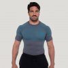 GymBeam bezšvové tričko OG1 grey blue