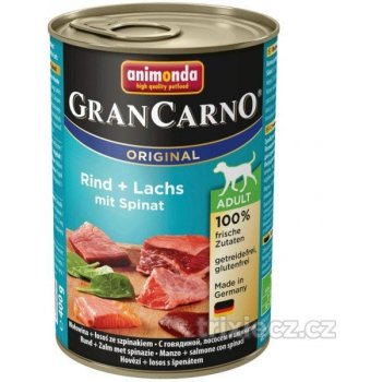 Animonda Gran Carno Adult Losos & Špenát 400 g