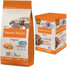 Nature's Variety original no grain mini Adult dog s lososom 7 kg