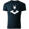 T-ričko Batman pánske tričko Farba trička: Tmavomodrá, Farba potlače: Biela, Veľkosť: XXL