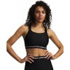 Dámska podprsenka Under Armour HeatGear High Ultimate Black/White S