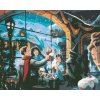Zuty - Harry potter, hermiona a ron v hospodě u tří košťat, 40×50 cm, vypnuté plátno na rám (8596530133018)