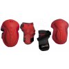 smarTrike chrániče Safety Gear set M na kolená a zápästia z ergonomického plastu červené 4002004