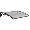 ROJAPLAST Vchodová strieška 120 x 100 cm CICI2
