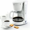 Kávovar, 1 l, 8 šálok, biela