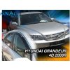 Deflektory - protiprievanové plexi Hyundai Grandeur 4D 2005 - 2011