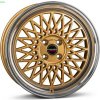 Borbet - BORBET B 7x17 4x100 ET25 gold rim polished
