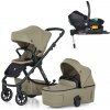 PETITEMARS PETITE&MARS Kočík kombinovaný ICON 2v1 Mossy Green LITE RWS + Core Pro i-Size Black Grey + Báza