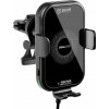 OBAL:ME GravCharger Bezdrôtový Nabíjací Držiak do Autá 15W Black