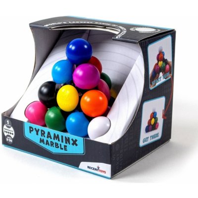 RECENTTOYS Pyraminx Marble