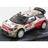 Edicola Citroen Ds3 Wrc Total Abu Dhabi N 1 Winner Rally Montecarlo 2013 S.loeb - D.elena 1:43 Red Gold White