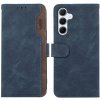 Knižkové puzdro Samsung Galaxy A26 5G ABEEL dvojfarebné RFID – modro hnedé