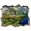 Nálepka fototapeta 3D výhled Údolie v horách 95x64 cm