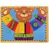 Motorická tabuľa s medvedíkom na obliekanie MELISSA & DOUG