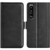 PROTEMIO 45011 SIDE Peňaženkové puzdro Sony Xperia 1 IV 5G čierne