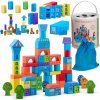 Ricokids vzdelávacie bloky RK-871 modré 100 ks