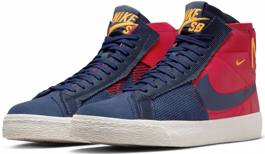 Nike SB Zoom Blazer Mid Premium university red/midnight navy