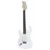 Dimavery ST-203, ľavoruká gitara, biela